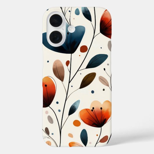 Korallennebel Case-Mate iPhone Hülle (Rückseite)