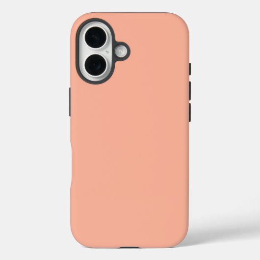 Korallenpfirsichfarben Case-Mate iPhone Hülle (Rückseite)