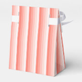 Korallenpfirsichstreifen Geschenkschachtel (Rückseite)