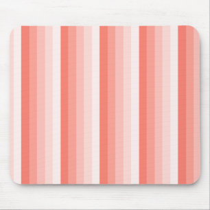 Korallenpfirsichstreifen Mousepad
