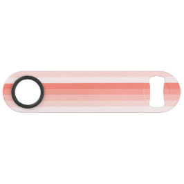 Korallenpfirsichstreifen Speed Flaschenöffner