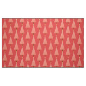 Korallenpolka dot moderner Weihnachtsbaum Stoff (Fat Quarter (45,7 x 55,9 cm))