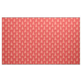 Korallenpolka dot moderner Weihnachtsbaum Stoff (Yard (91,4 cm))