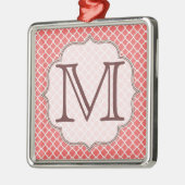 Korallenquaterfolie Latti Monogramm Erstmaliges Or Ornament Aus Metall (Links)
