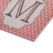 Korallenquaterfolien Latti Glasschneidboard Schneidebrett (Ecke)