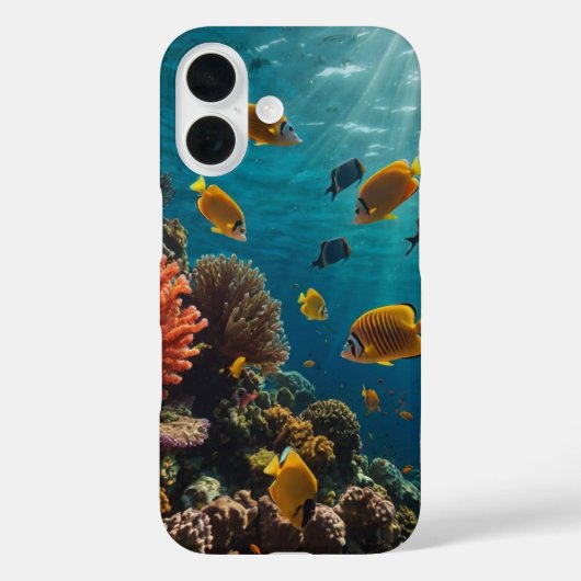 Korallenreich Case-Mate iPhone Hülle (Rückseite)