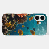 Korallenreich Case-Mate iPhone Hülle (Rückseite (Horizontal))