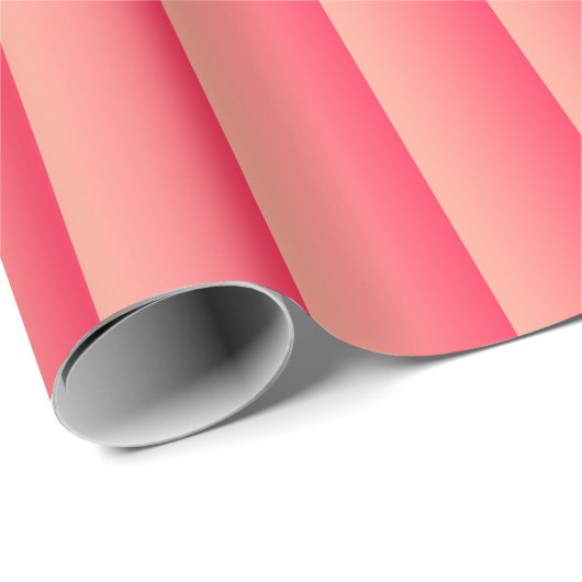 Korallenriegel bis Roter Streifen Geschenkpapier (Rolleneckpunkt)