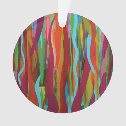 Korallenriff Akrylverzierung Ornament (Vorderseite)