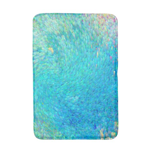 Korallenriff Badematte (Vorderseite Vertikal)