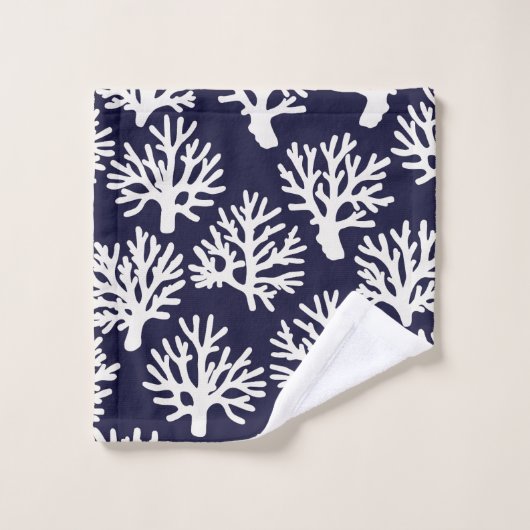 Korallenriff Badhandtuch Set (Waschlappen)