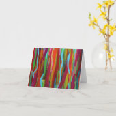 Korallenriff Blank Notecard Karte (Gelbe Blume)