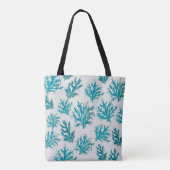 Korallenriff Blaue Küste Leben Tasche (Rückseite)