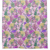 Korallenriff Duschvorhang (Vorderseite)