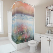 Korallenriff Duschvorhang (Beispiel)