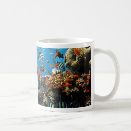 Korallenriff-Fische Naturescape Kaffeetasse (Rechts)