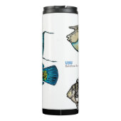 Korallenriff-Fische Thermosbecher (Rückseite)