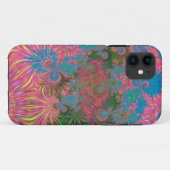 Korallenriff-Fraktal-Abstraktkunst Case-Mate iPhone Hülle (Rückseite (Horizontal))