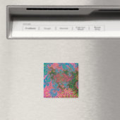 Korallenriff-Fraktal-Abstraktkunst Magnet (In Situ (Geschirrspüler))