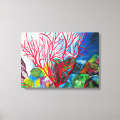 Korallenriff Great Barrier Reef Kunst Leinwanddruck (Vorderseite)
