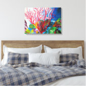 Korallenriff Great Barrier Reef Kunst Leinwanddruck (Insitu (Schlafzimmer))