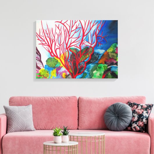 Korallenriff Great Barrier Reef Kunst Leinwanddruck (Insitu (Wohnzimmer))