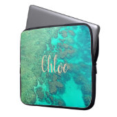 Korallenriff große Barriere Riff türkisfarben Ozea Laptopschutzhülle (Vorderseite Links)