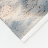 Korallenriff großes Fleece-Decke Fleecedecke (Ecke)