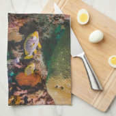 Korallenriff-Handtuch Handtuch (Viertel Falte)