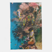 Korallenriff-Handtuch Handtuch (Vertikal)