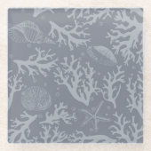 Korallenriff im Hipster Glasuntersetzer (Vorderseite)