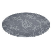 Korallenriff im Hipster Schneidebrett (Ecke)