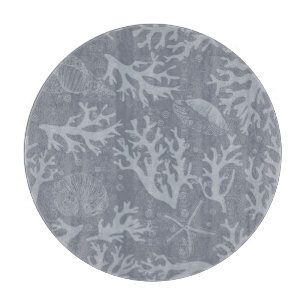 Korallenriff im Hipster Schneidebrett