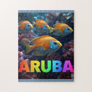 Korallenriff in Aruba Puzzle
