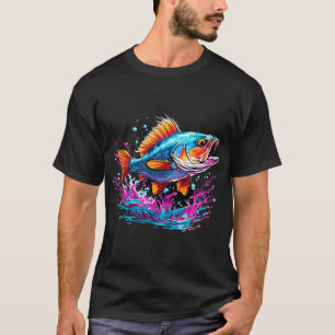 Korallenriff in Dunkelblau T-Shirt