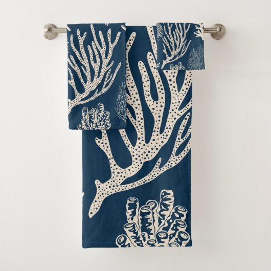 Korallenriff in marineblau Set (Insitu)