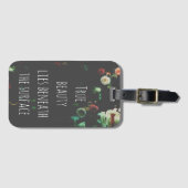 Korallenriff-inspirierend Zitat Gepäckanhänger (Vorderseite (Horizontal))