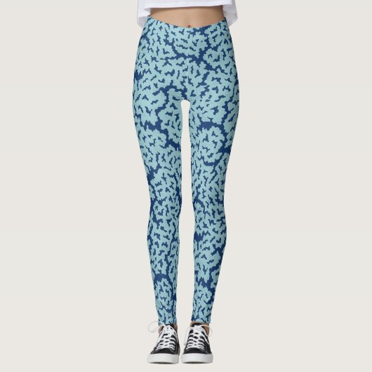 Korallenriff-Inspiriert Leggings (Vorderseite)
