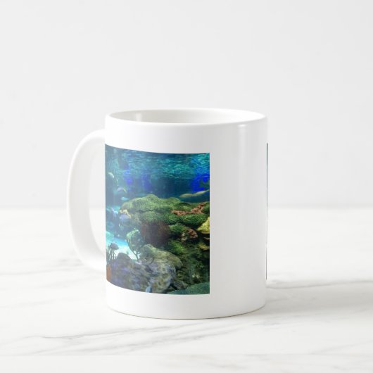 Korallenriff Kaffeetasse (Vorderseite Links)