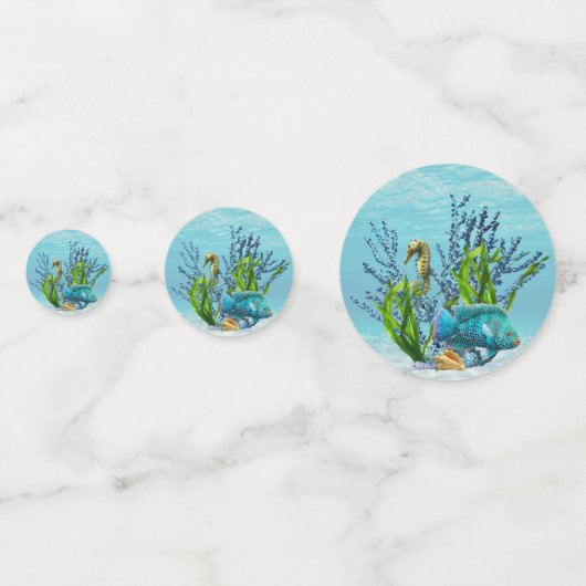 Korallenriff Konfetti (Vorderseiten)