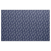Korallenriff-KüstenSeepferd-Marine-Blau Stoff (Fat Quarter (45,7 x 55,9 cm))