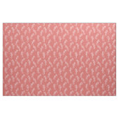 Korallenriff-KüstenSeepferd-Rosa Stoff (Fat Quarter (45,7 x 55,9 cm))
