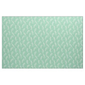 Korallenriff-KüstenSeepferd Seafoam Grün Stoff (Fat Quarter (45,7 x 55,9 cm))