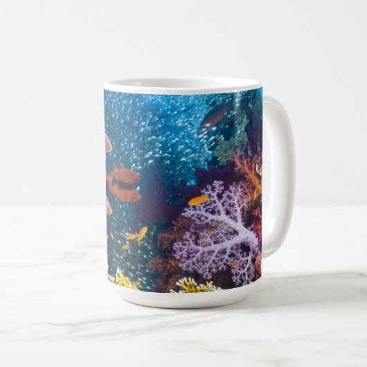 Korallenriff-Landschaft | Großauge oder Kaffeetasse (VorderseiteRechts)
