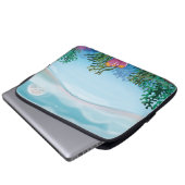 Korallenriff Laptopschutzhülle (Vorne Knopf)