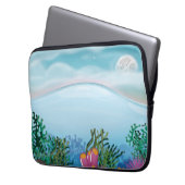 Korallenriff Laptopschutzhülle (Vorderseite Links)