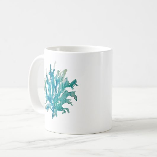 Korallenriff Malerei Meerjungfrau Life Beach Tasse (Vorderseite Links)
