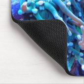 Korallenriff Meer anenome blauen rosa lila Ozean Mousepad (Ecke)