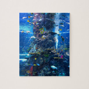 Korallenriff mit Fischen Puzzle