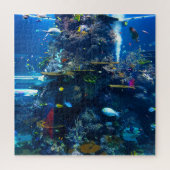 Korallenriff mit Fischen Puzzle (Vertikal)